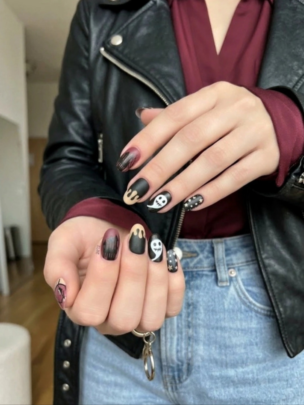 NEW Halloween Nail Art Press-On Nails
